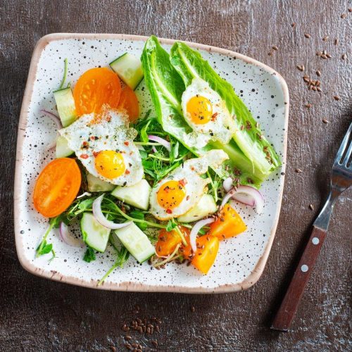 Los huevos para la masa muscular